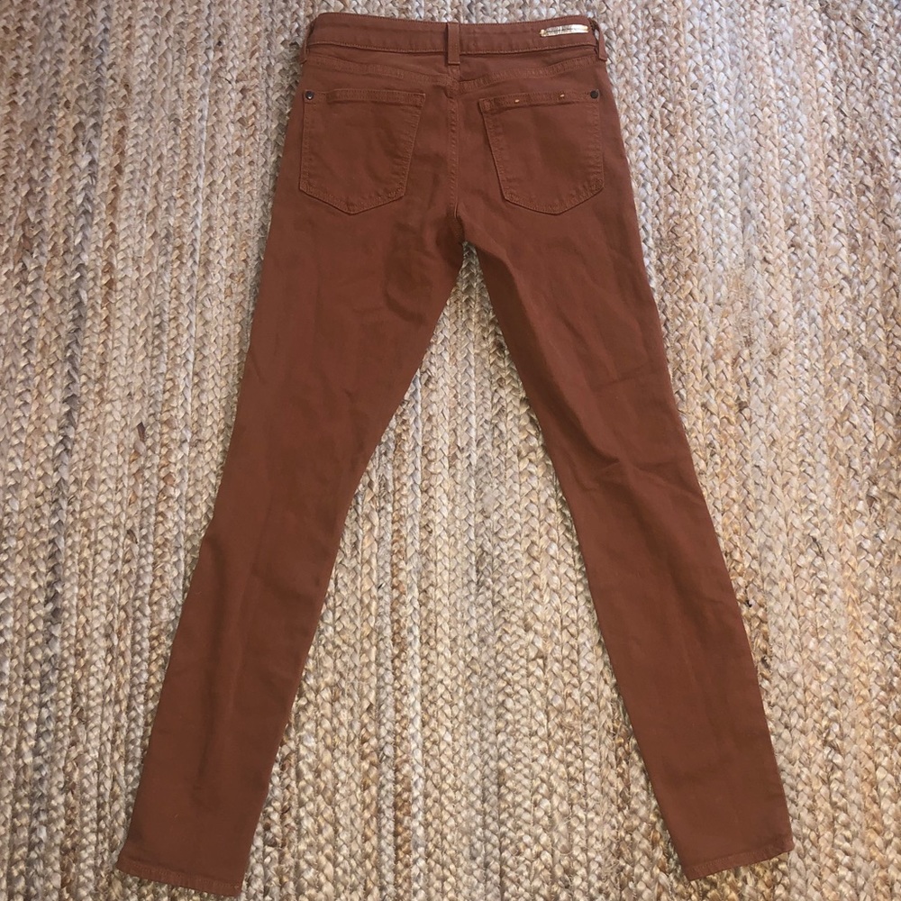 Burnt orange Anthropologie pants